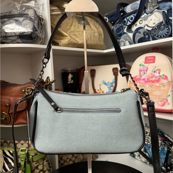 Ed Hardy Denim Shoulder Bag - Picture 2 of 3